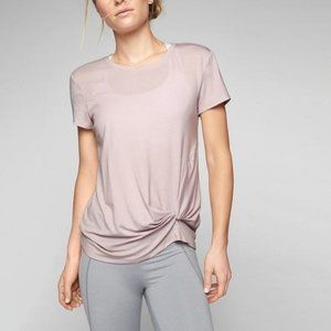 Athleta Ultimate Side Knot Tee Sz Medium